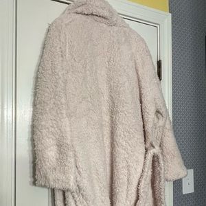 Cozy Pink Fleece Robe